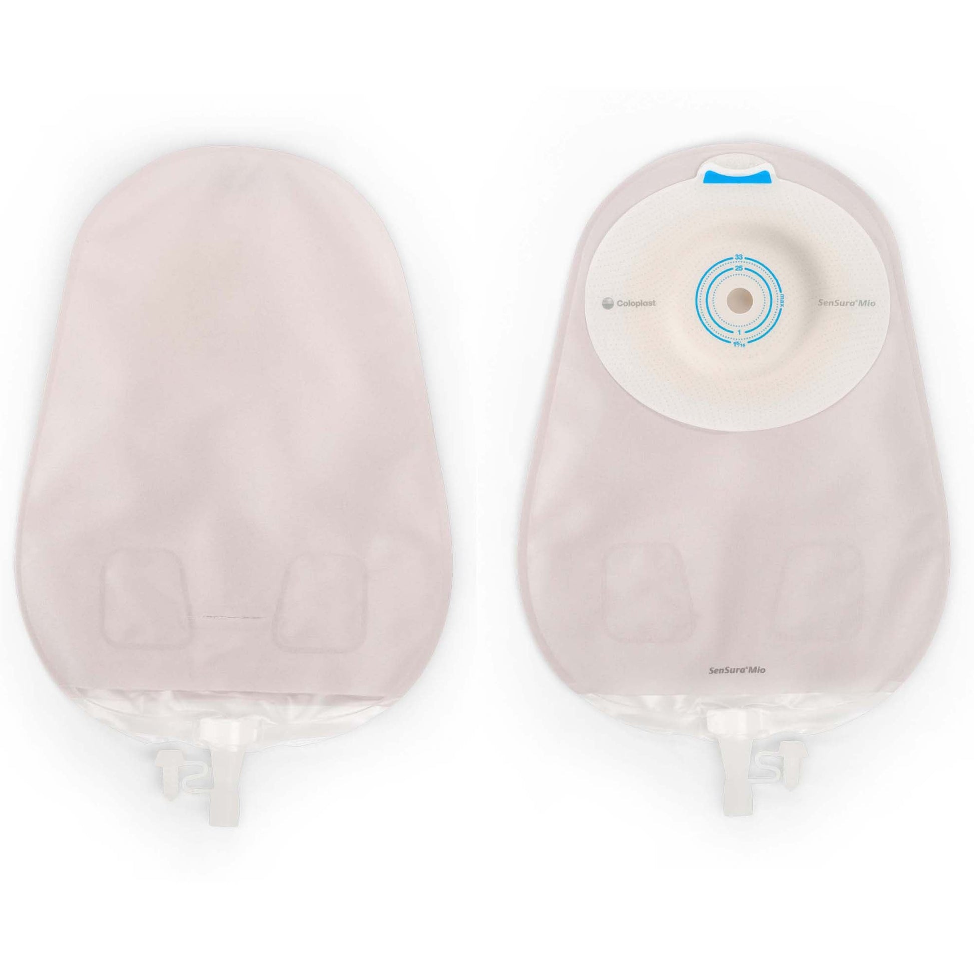 SenSura® Mio Convex Soft 1-Piece Opaque Urostomy Pouch, Stomas