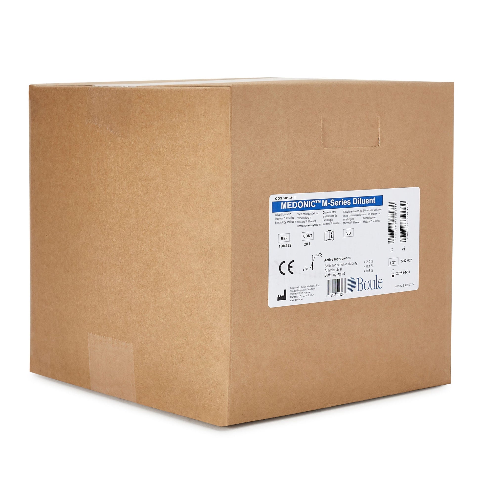 CDS Medonic™ M-Series Reagent Diluent, Hematology tests