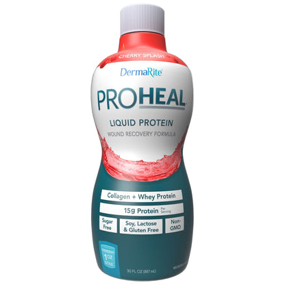 ProHeal™ Cherry Splash Liquid Protein Wound Recovery Formula, bottle