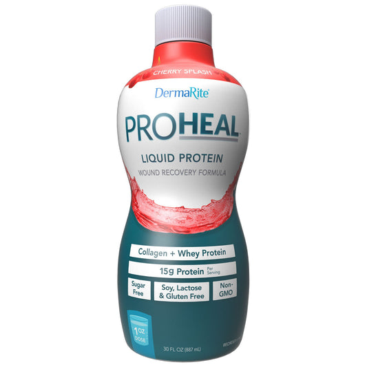 ProHeal™ Cherry Splash Liquid Protein Wound Recovery Formula, bottle
