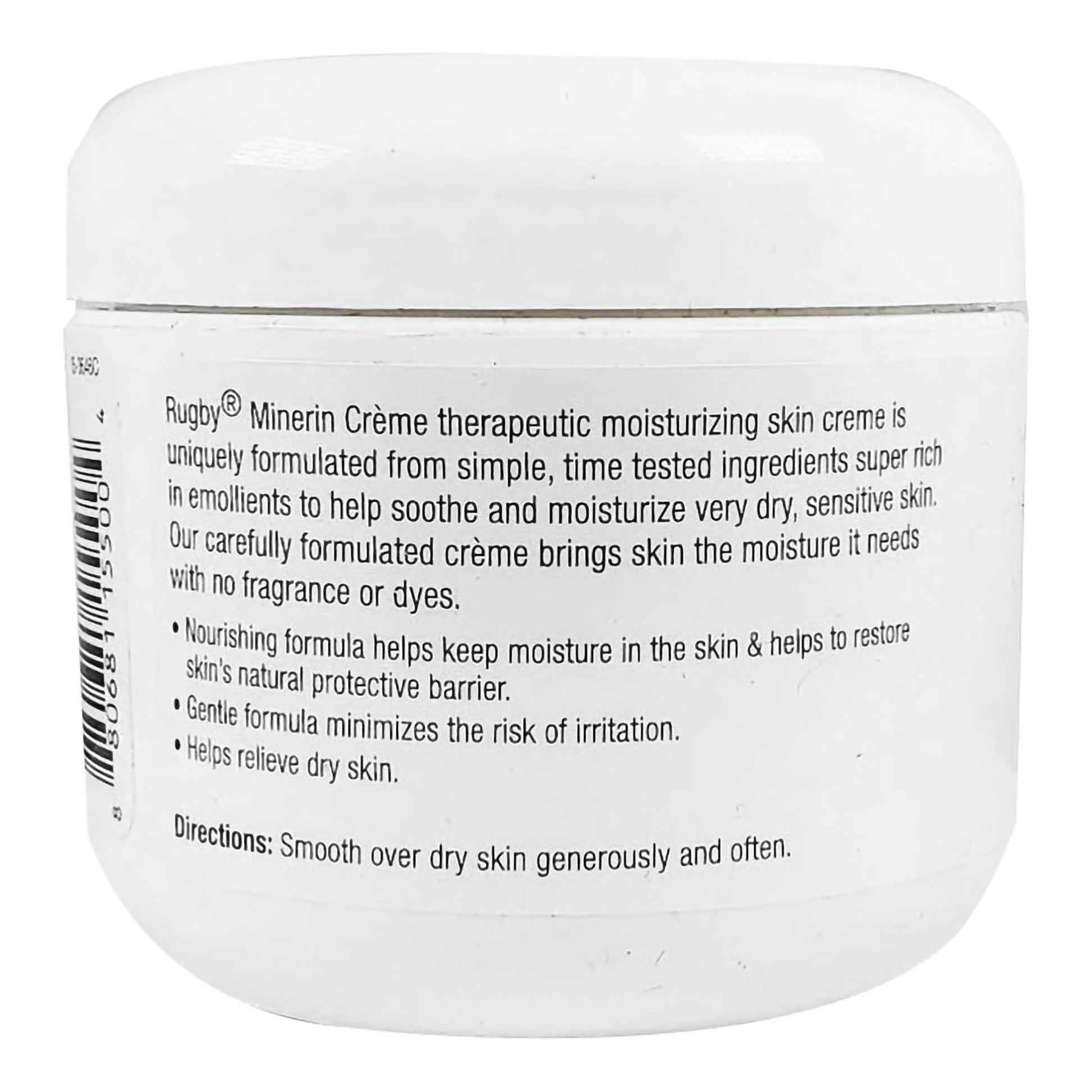 Rugby® Therapeutic Moisturizing Minerin™ Crème, Jar
