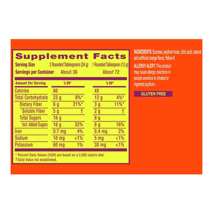 Metamucil Psyllium Husk Fiber Supplement