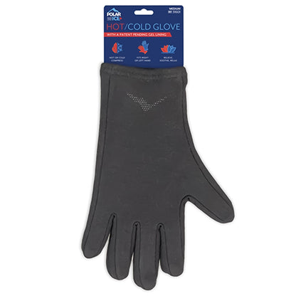 Polar Ice® Gel Lining Compression Gloves, Gray
