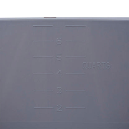McKesson Wash Basin, Rectangle, Gray