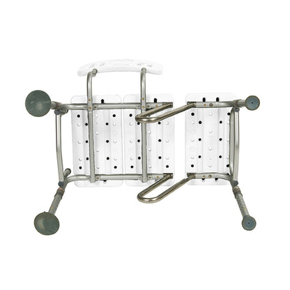 Splash Defense™ Knocked Down Bath Transfer Bench, 17½ – 22½ Seat Height