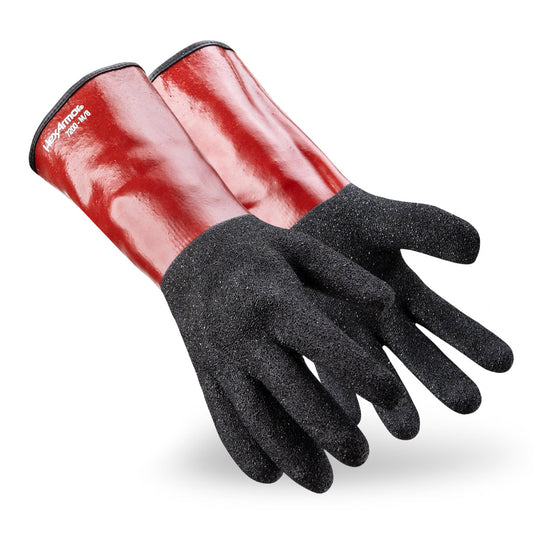 HexArmor 7200 Liquid-resistant Gloves | ANSI Cut A6, PVC Palm