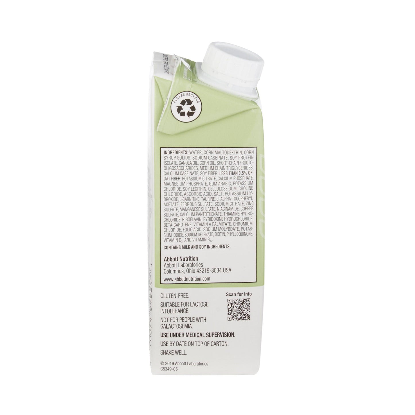 Jevity 1.2 with Fiber® Complete, Balanced Nutrition, carton