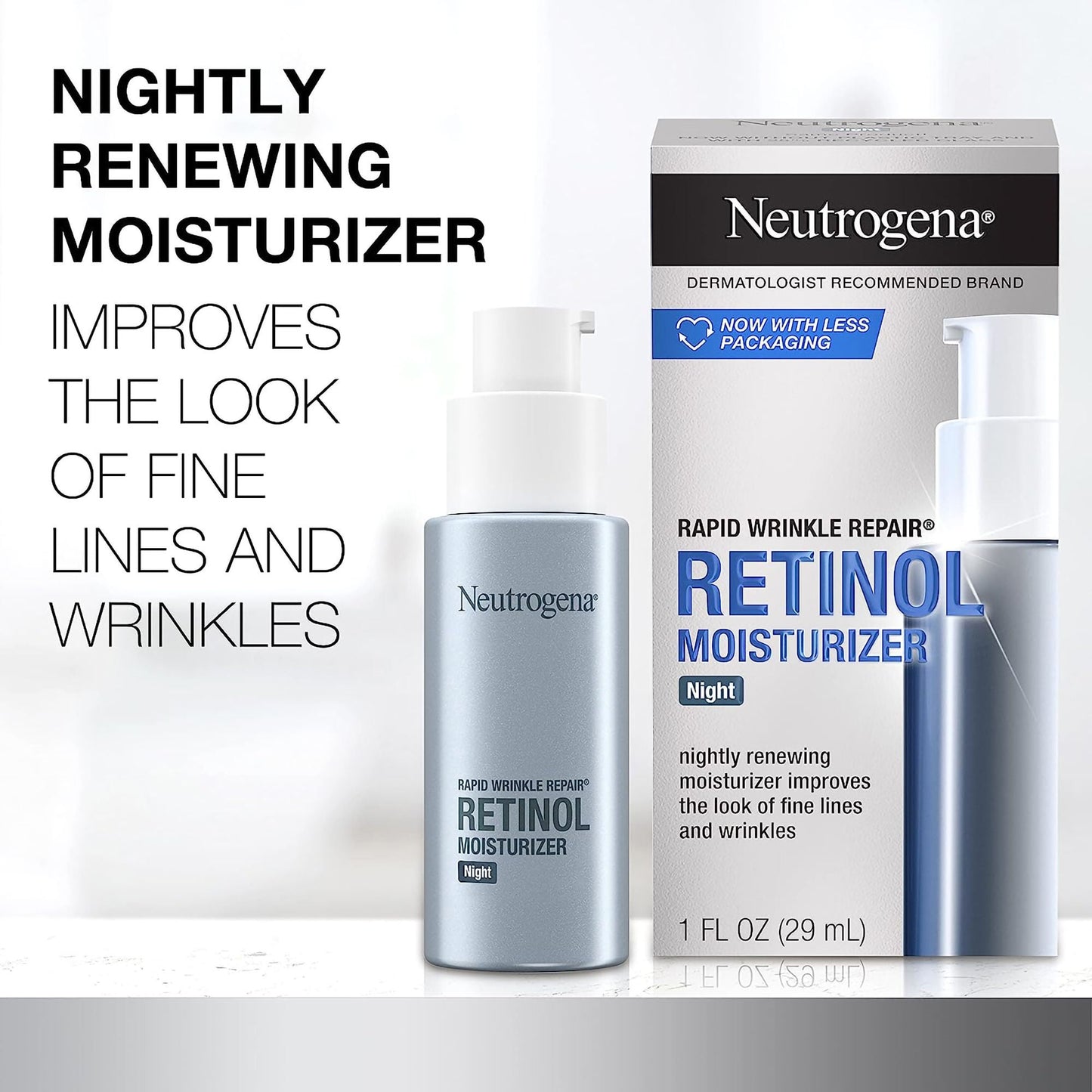 Neutrogena® Rapid Wrinkle Repair Retinol Moisturizer Night Unscented