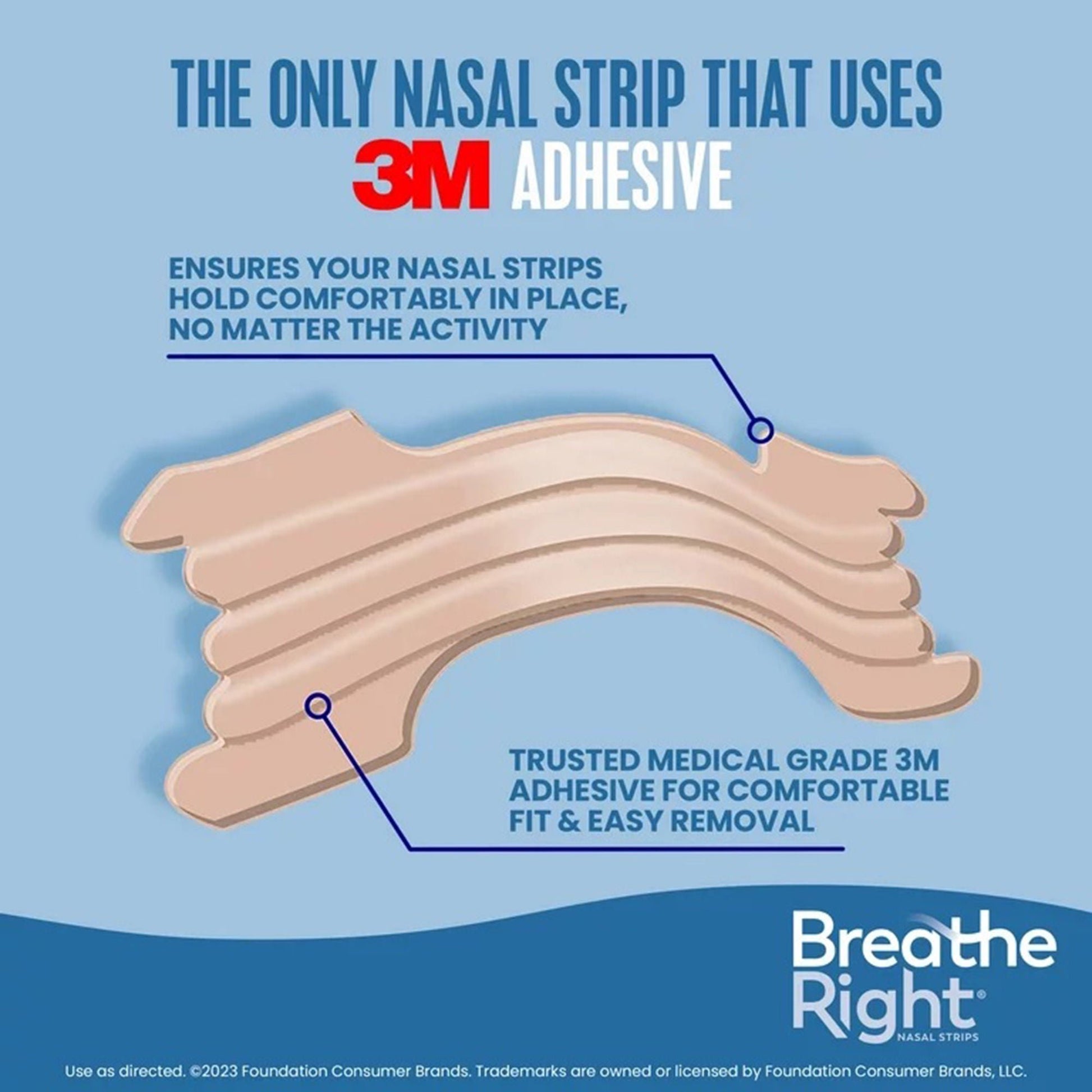 Breathe Right Nasal Strips, Extra Strength