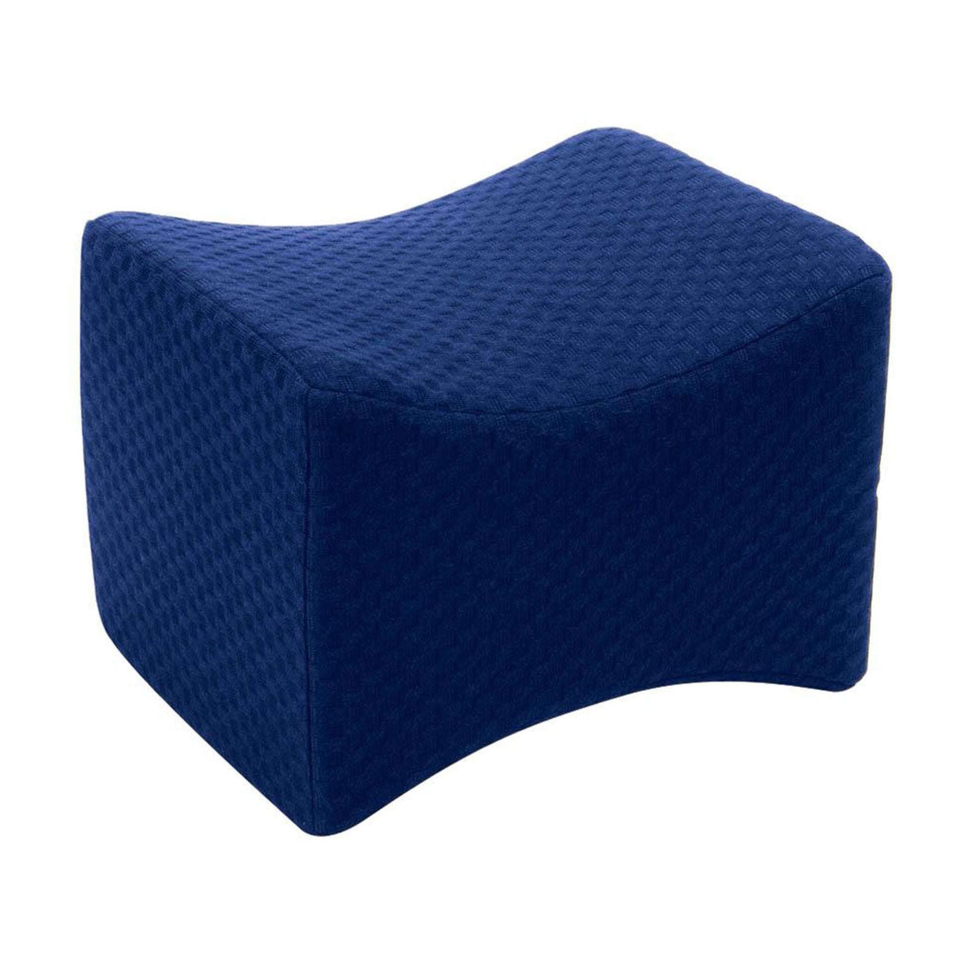 Carex Knee Pillow , Memory Foam, Dark Blue