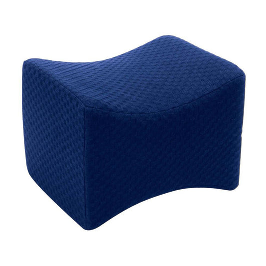 Carex Knee Pillow , Memory Foam, Dark Blue