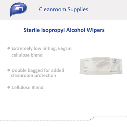 TrueCare Biomedix Sterile Isopropyl Alcohol Wipes