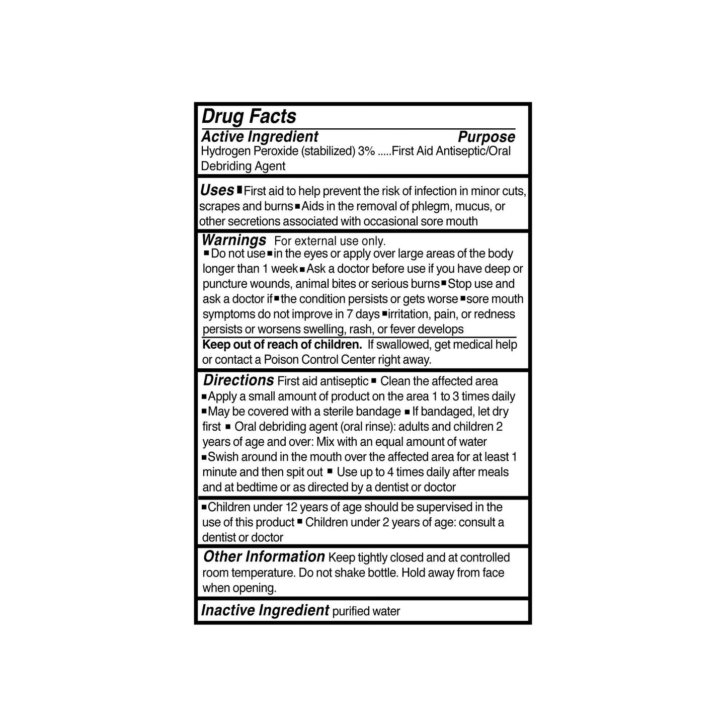 McKesson Hydrogen Peroxide Antiseptic