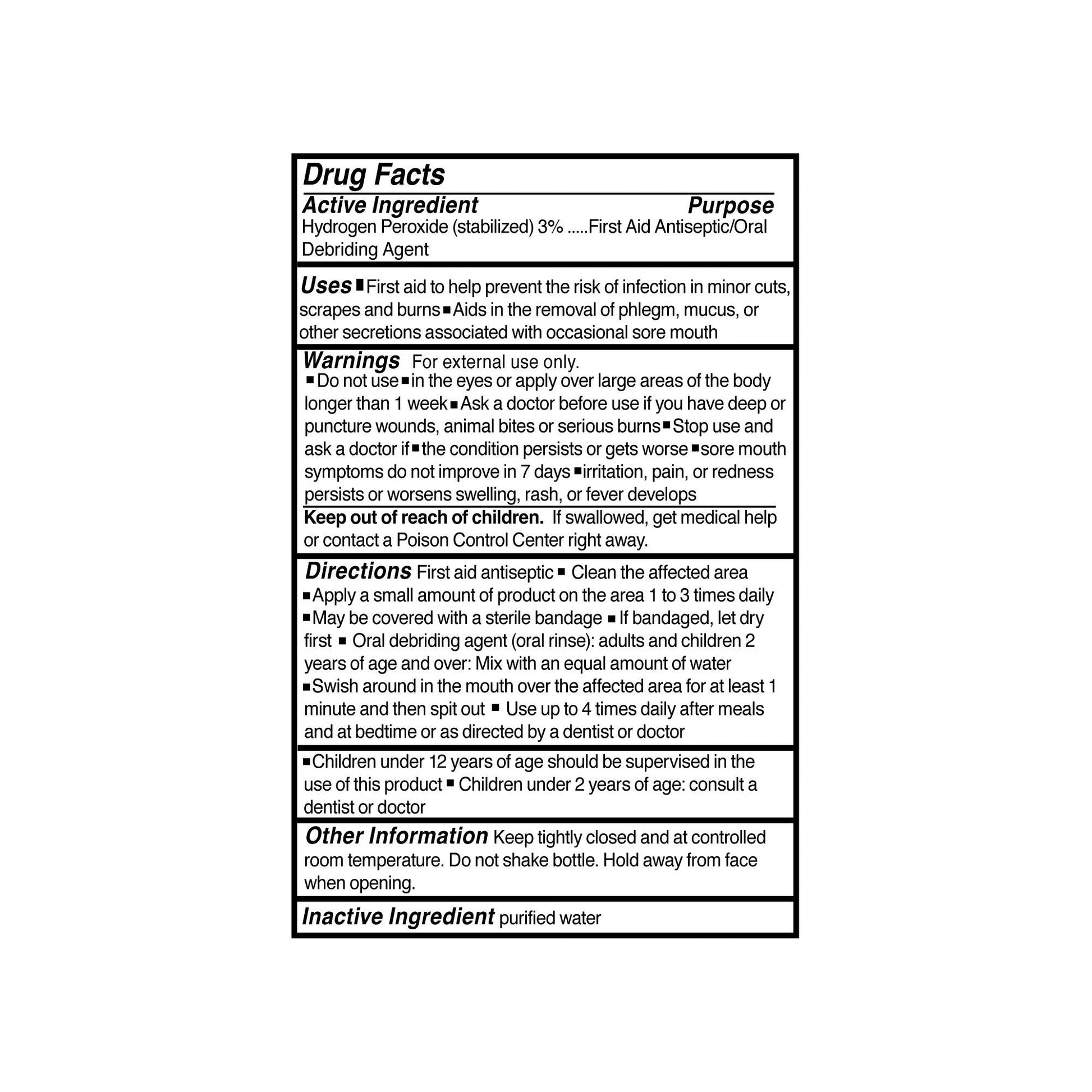 McKesson Hydrogen Peroxide Antiseptic