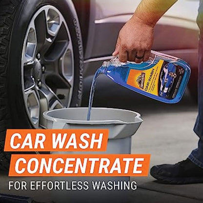 Armor All Car Wash Acid Based Manual Pour Liquid Concentrate Jug Scented