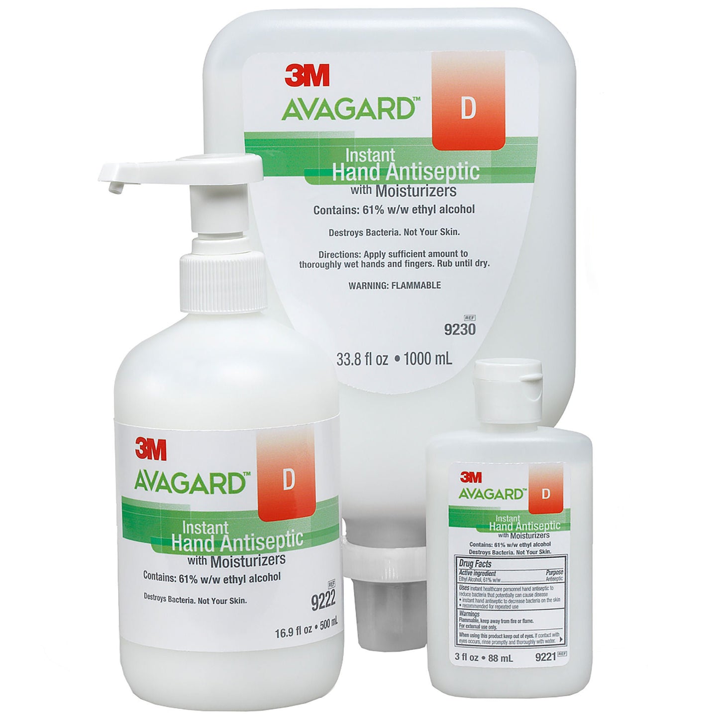 3M Avagard D Hand Antiseptic with Moisturizers, Bottle