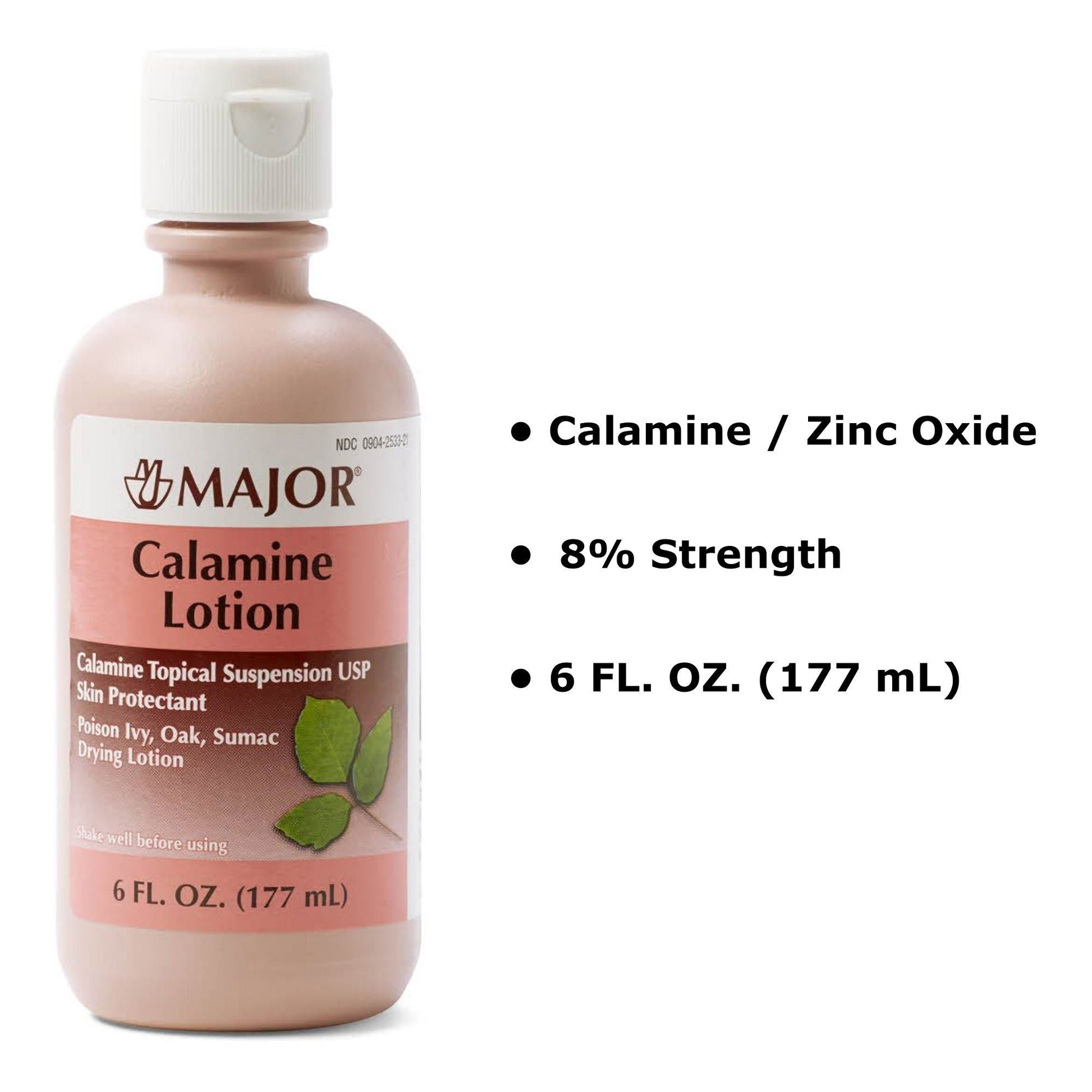 Major® Calamine / Zinc Oxide Itch Relief