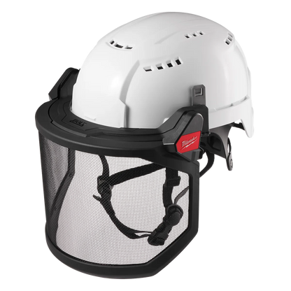 Milwaukee BOLT Full Face Shield - Metal Mesh (Compatible with Safety Helmets & Hard Hats) 48-73-1430