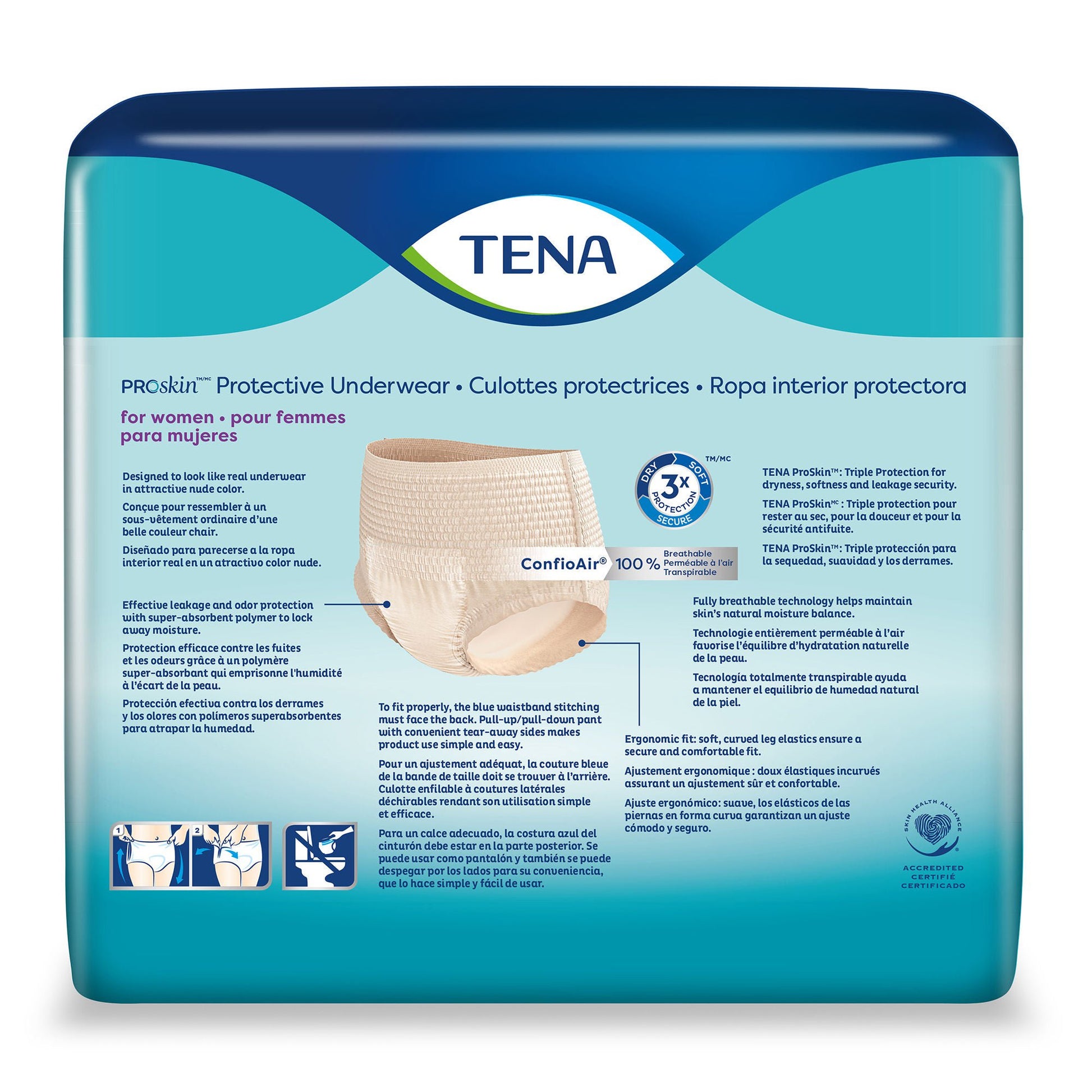 Tena® ProSkin™ Maximum Absorbent Underwear for Women, Extra Large