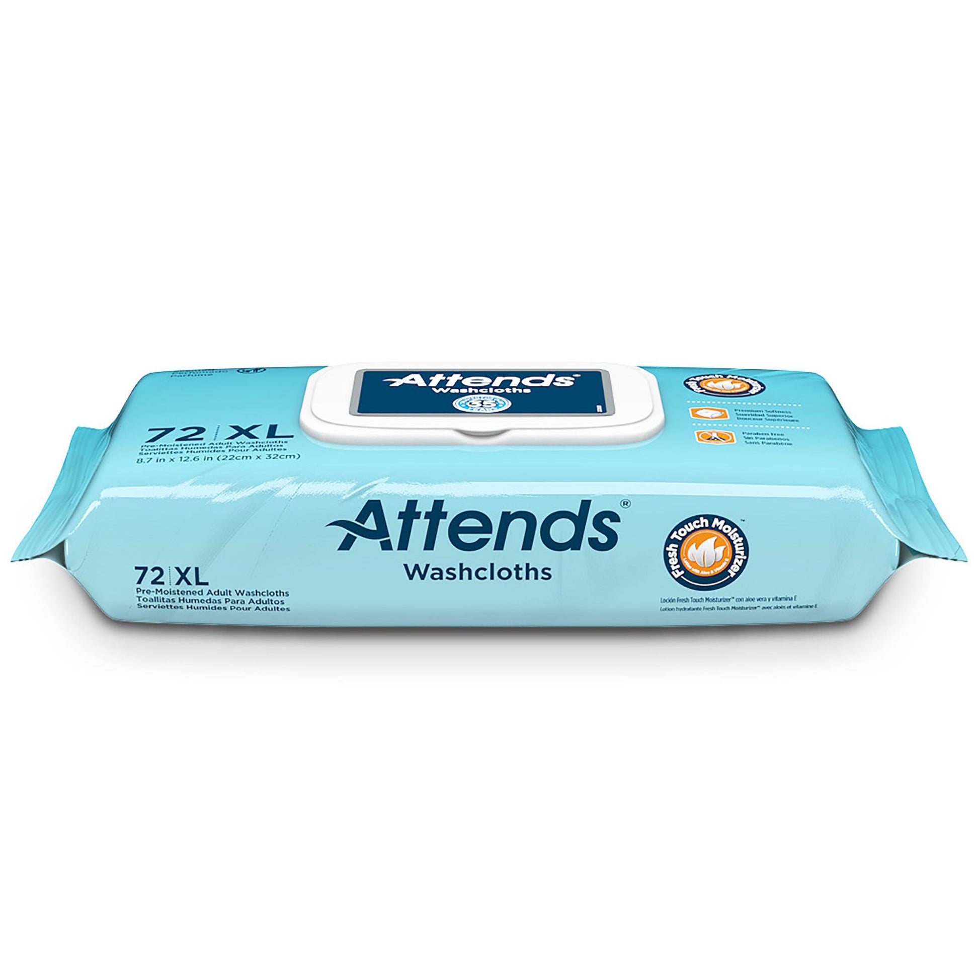 Attends® Scented Personal Cleansing Wipes with Aloe and Vitamin E