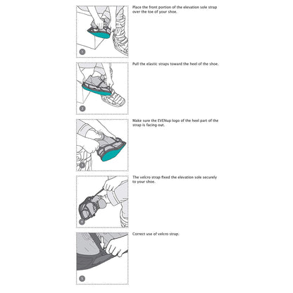 Evenup Shoe Leveler, Large