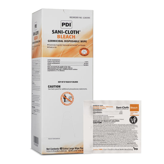 Sani-Cloth® Surface Disinfectant Cleaner Bleach Wipe
