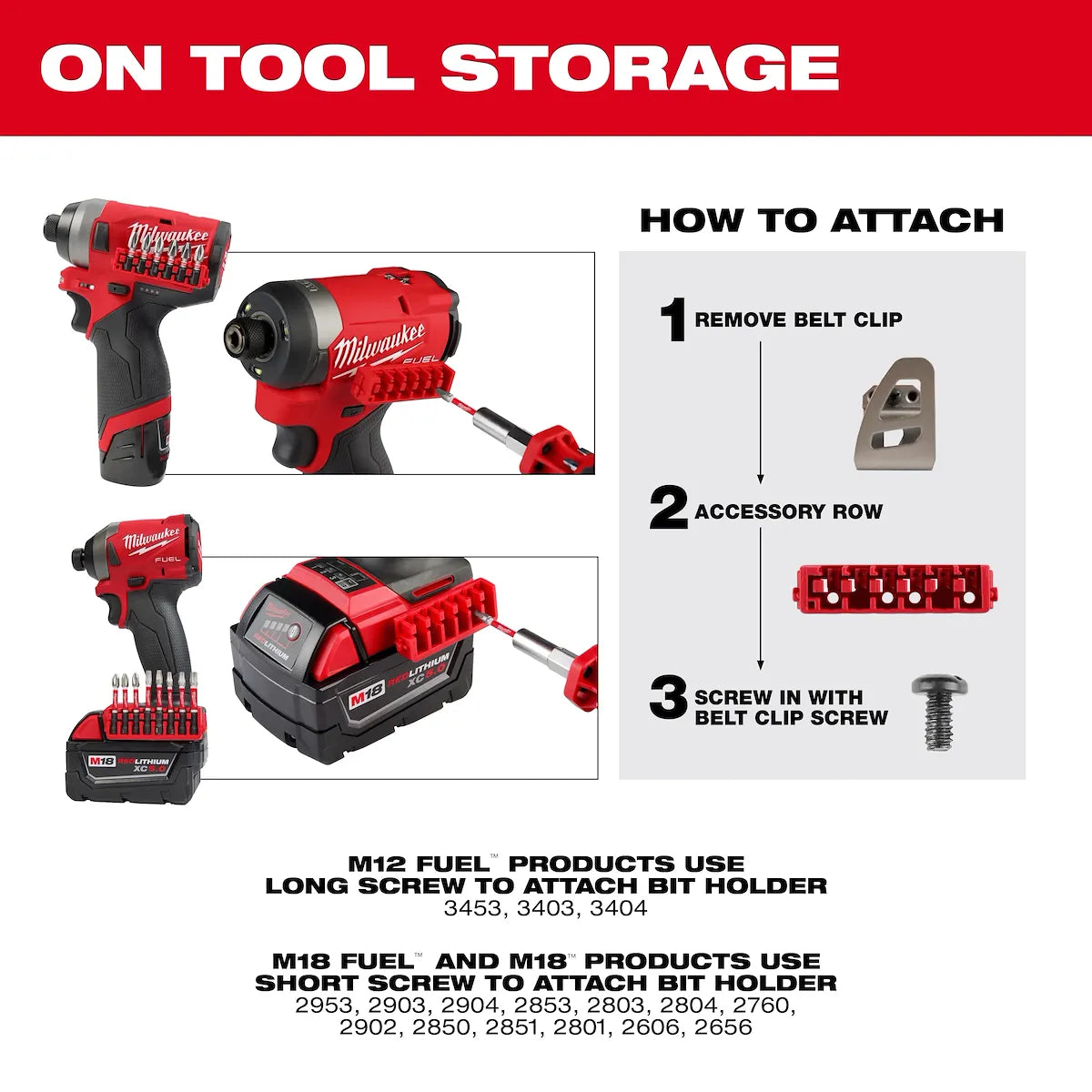 Milwaukee Customizable Large Case for Impact Driver Accessories 48-32-9922 | Polypropylene