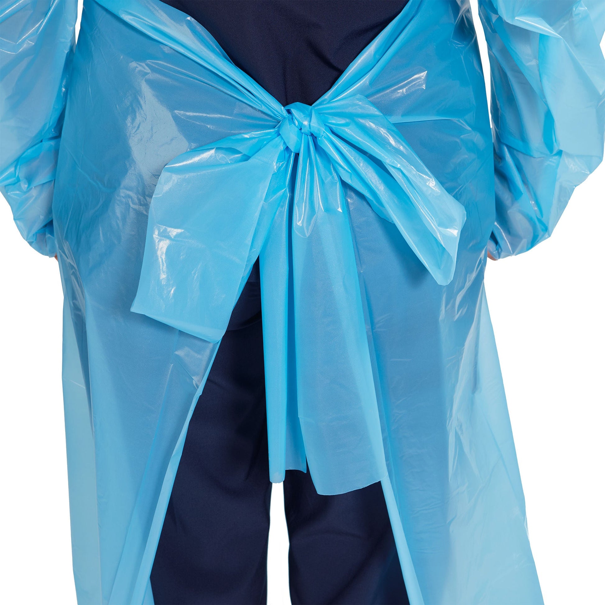 McKesson Nonrated Isolation Gowns, Blue, One Size Fits Most
