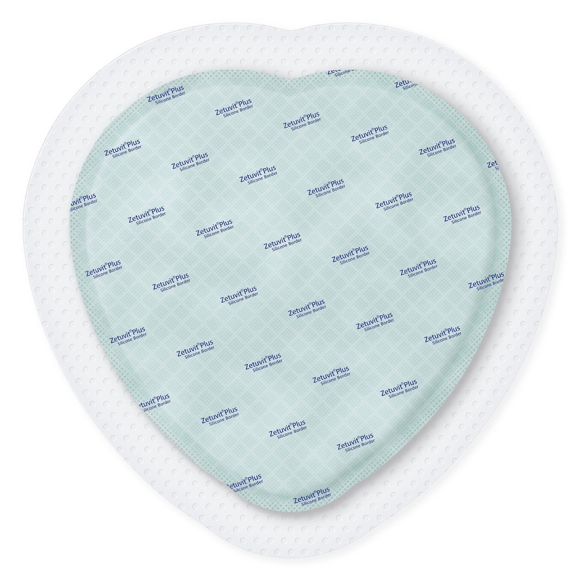 Zetuvit® Plus Silicone Border Super Absorbent Dressing, Sacral