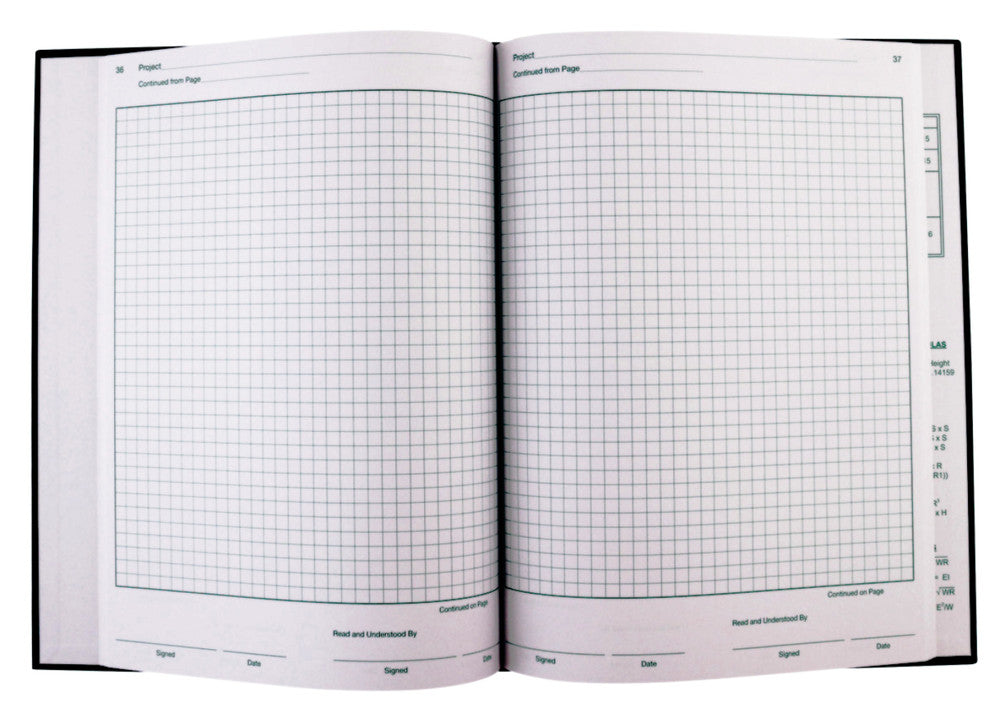 HS8610A - Heathrow Scientific Laboratory Notebooks - HS8610 Series | Water-Proof Cover