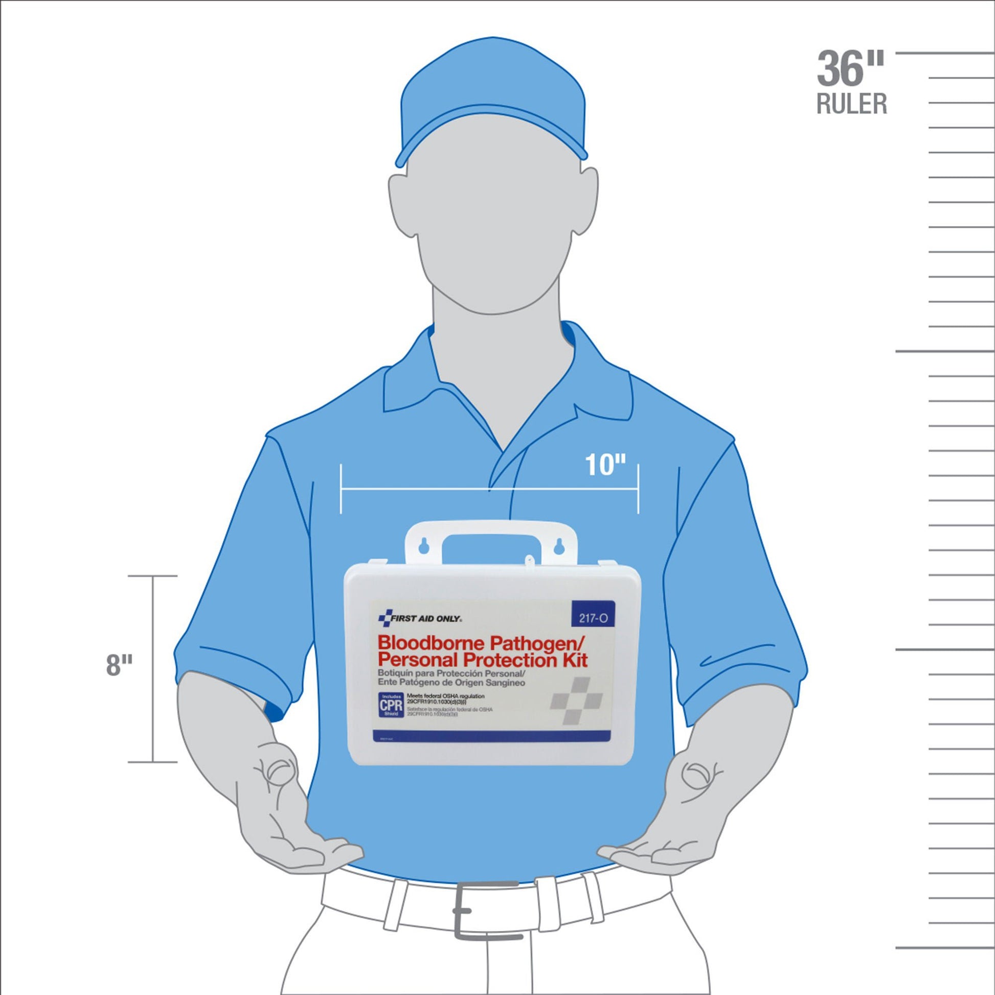 First Aid Only Blood Borne Pathogen / Personal Protection Kit