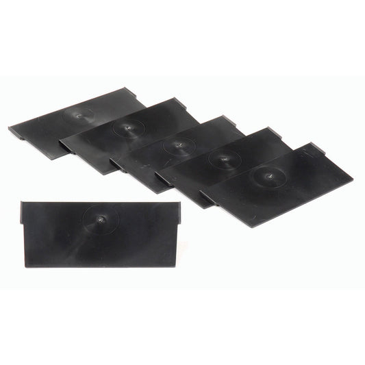 Akro-Mils Bin Width Divider 10 Inch Length Black Polypropylene