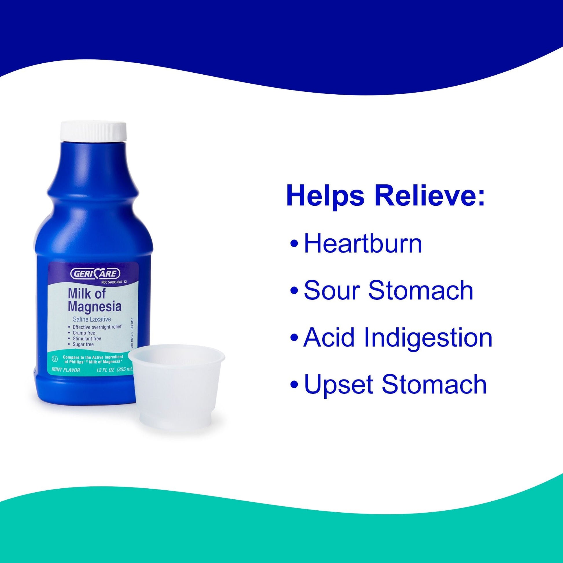 Geri-Care® Magnesium Hydroxide Laxative