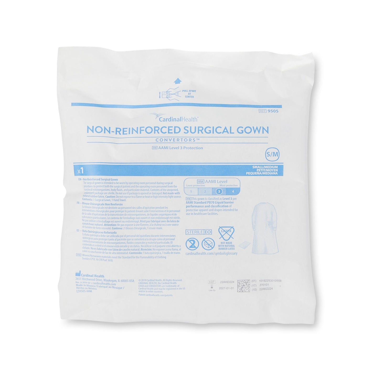 Astound® Nonreinforced Surgical Gown with Towel