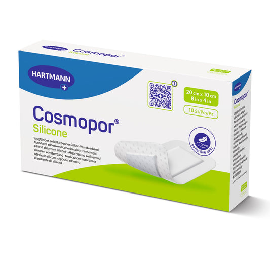 Cosmopor® Silicone Island Dressing w/ Water Resistant Backing
