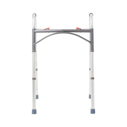 McKesson Aluminum Folding Walker, 32 – 39 Inch Height