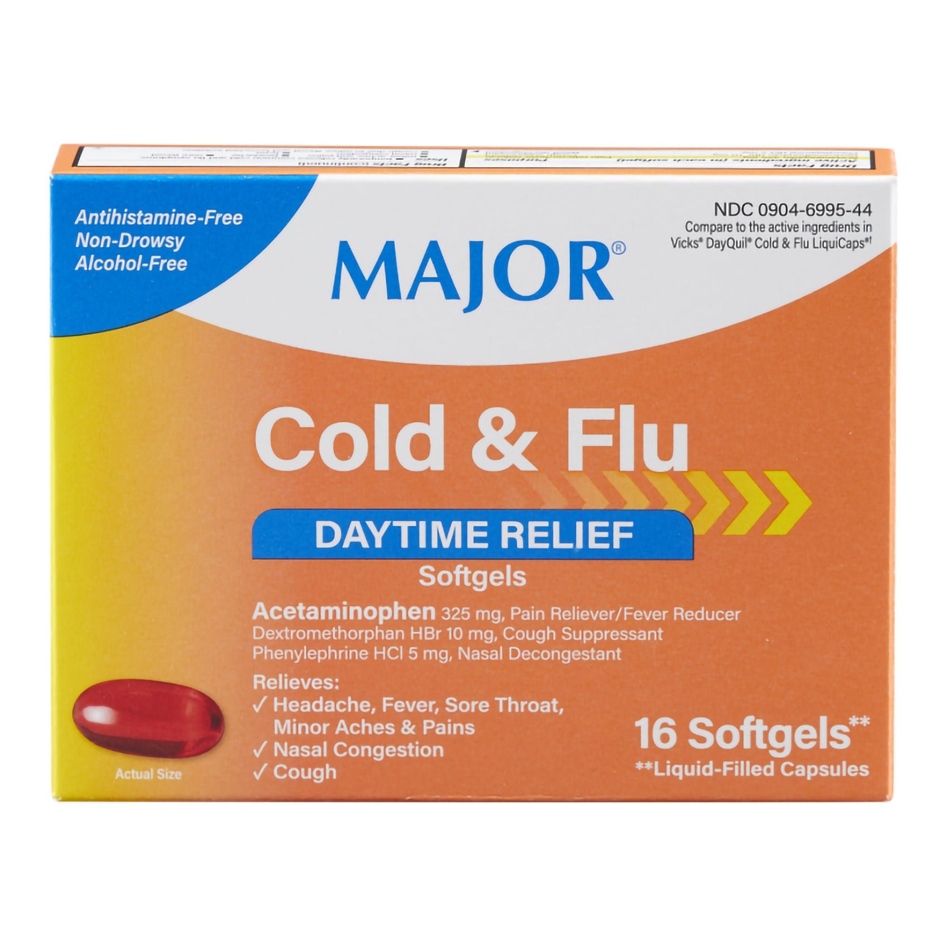 Cold and Sinus Relief 10 mg - 5 mg - 325 mg Strength Softgel