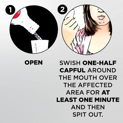 Orajel™ for Toothache Analgesic and Astringent Rinse Soothing Mint