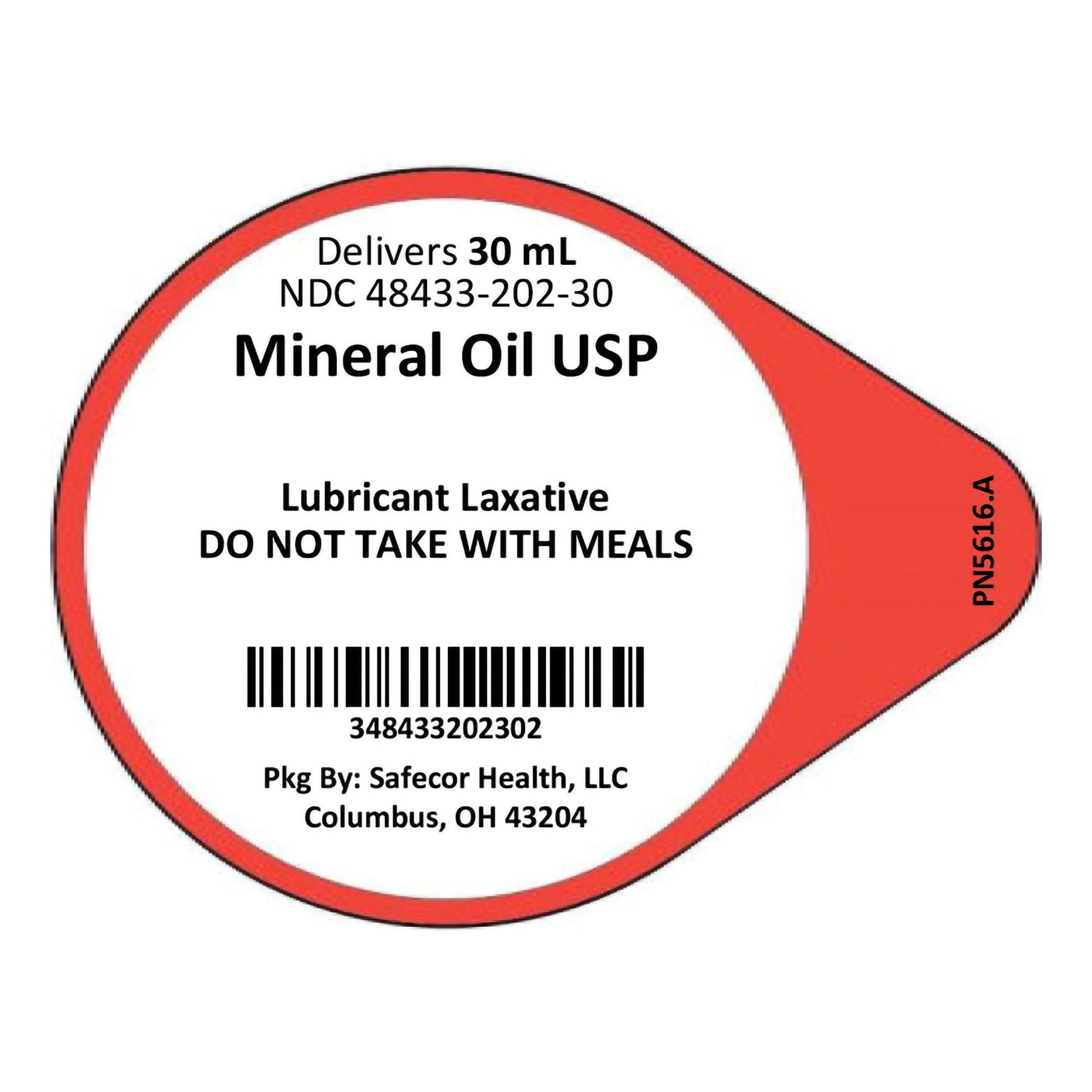 Safecor Health Mineral Oil USP, Unit Dose Cup
