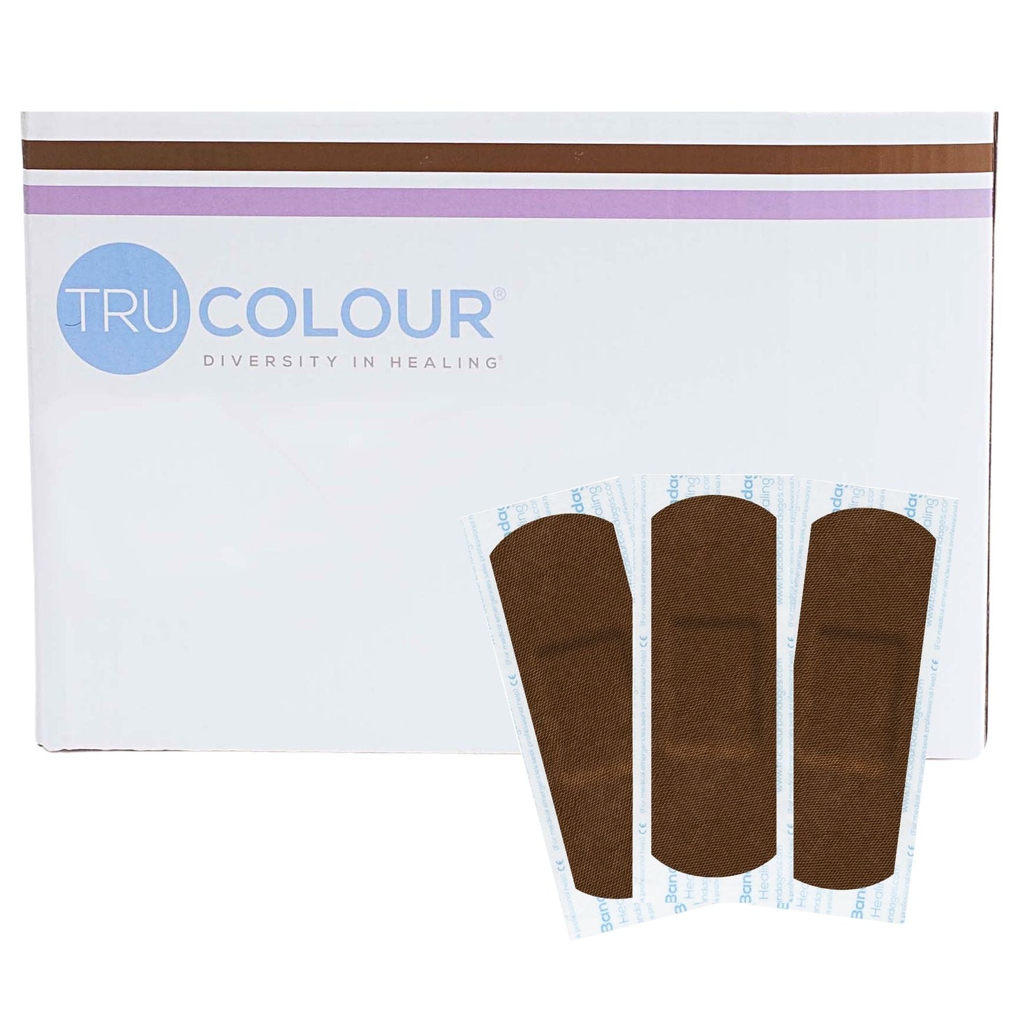 TruColour® Dark Brown Adhesive Strip