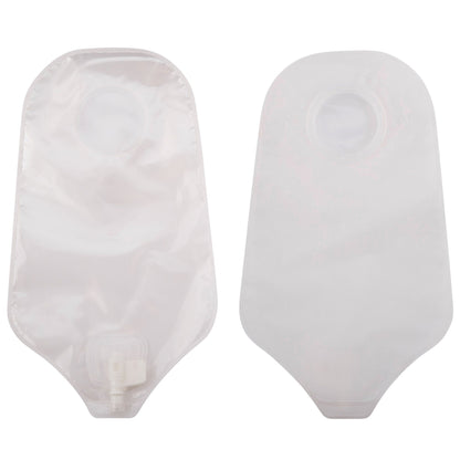Sur-Fit Natura® Two-Piece Transparent Urostomy Pouch, 1¾ Inch Flange
