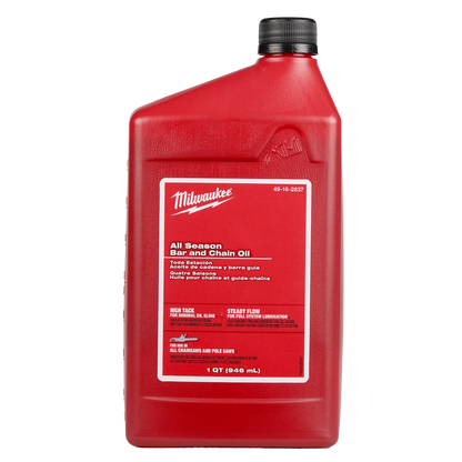 Milwaukee 1 Quart All Season Bar and Chain Oil 49-16-2837