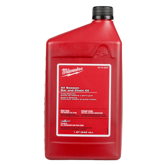 Milwaukee 1 Quart All Season Bar and Chain Oil 49-16-2837