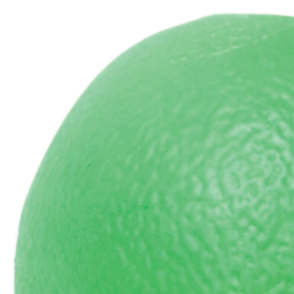CanDo® Cylindrical Squeeze Ball, Green, Medium Resistance