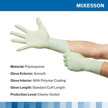 Sterile McKesson Perry® Performance Plus Polyisoprene Surgical Gloves, Green - view 3