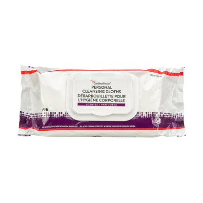Cardinal Health™ Personal Cleansing Cloths, Nonflushable