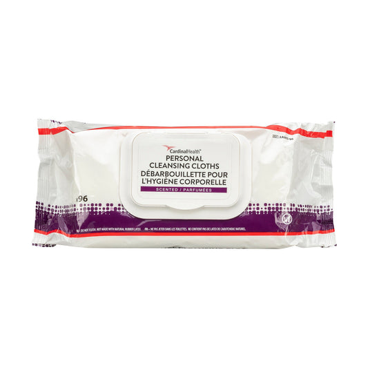 Cardinal Health™ Personal Cleansing Cloths, Nonflushable