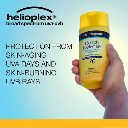 Neutrogena® Beach Defense® Water + Sun Protection Sunscreen Lotion SPF 70