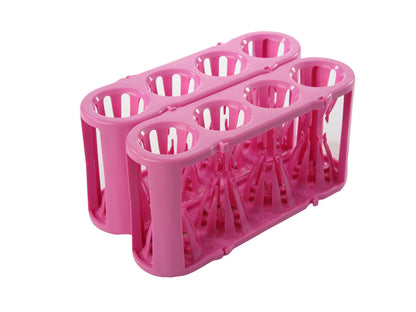 Heathrow Scientific Adapt-a-Rack® POM Multi-Tube Rack, Pack of 2 — Pink, 120189