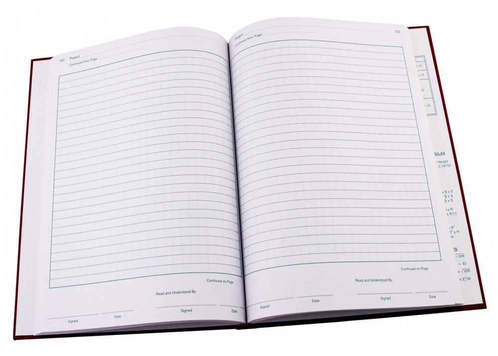HS8610E - Heathrow Scientific Laboratory Notebooks - HS8610 Series | Water-Proof Cover